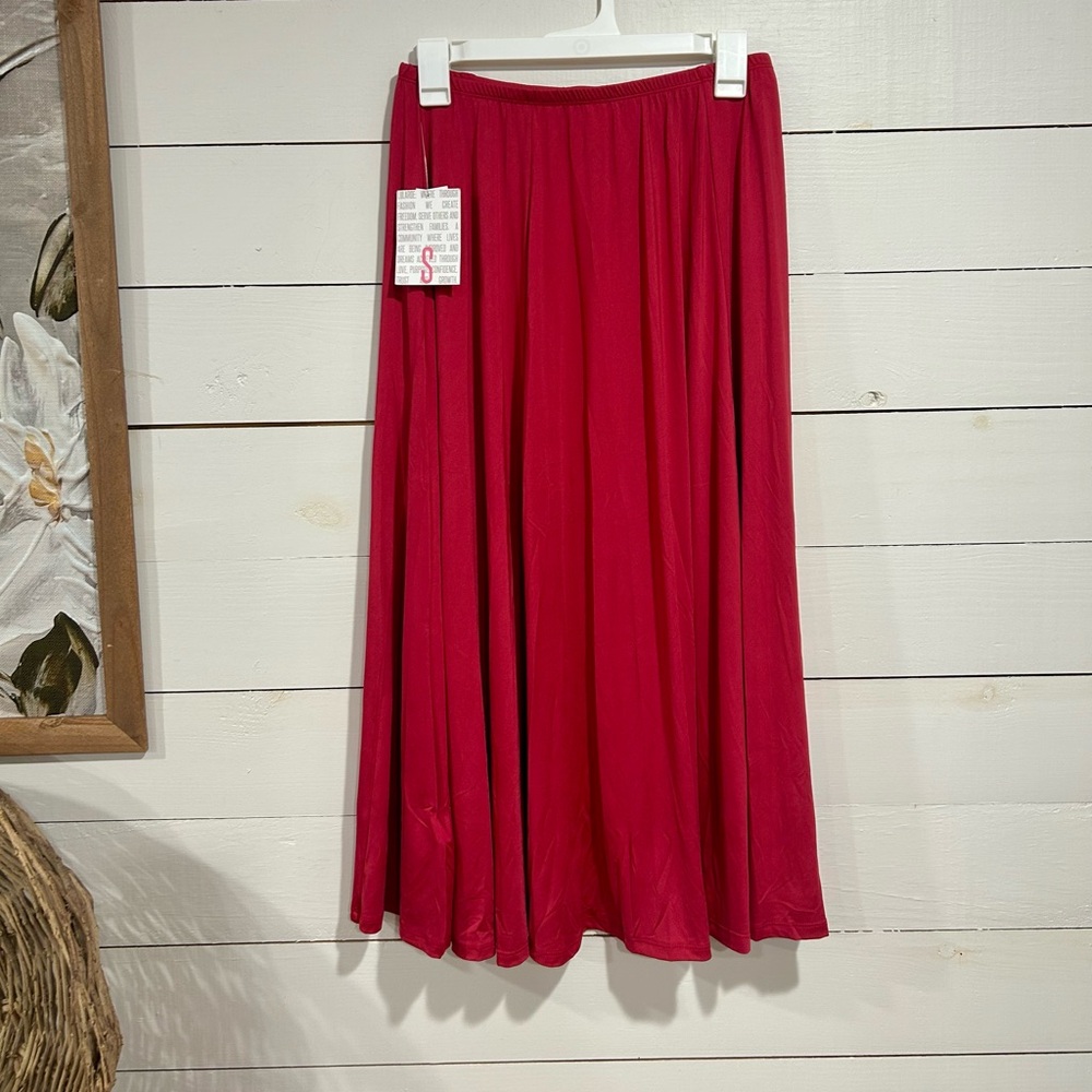 NWT LULAROE Jennifer Skirt Pink